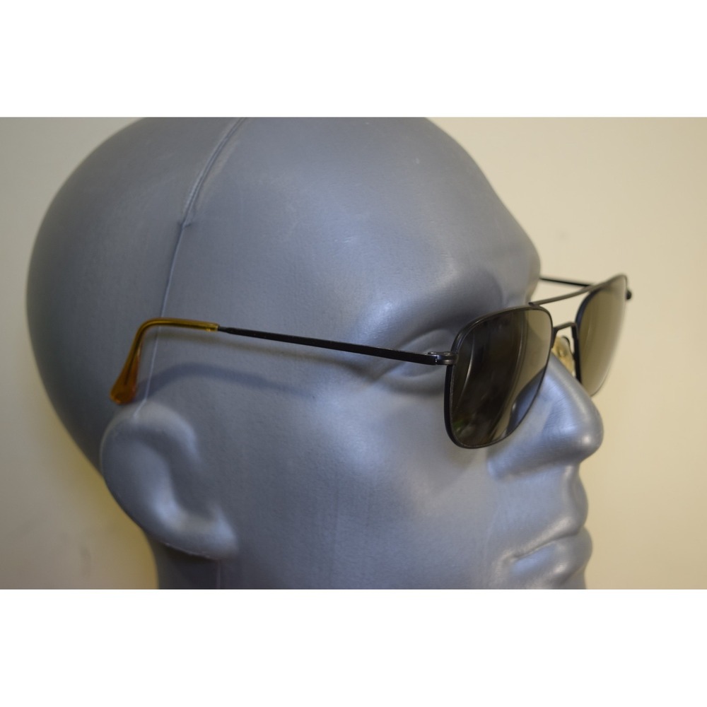 RANDOLPH ENGINEERING MATTE Black AVIATOR Sunglasses 140 USA Made